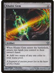 Magic: The Gathering Khalni Gem (205) Moderately Played