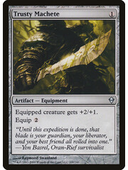 Magic: The Gathering Trusty Machete (209) Moderately Played