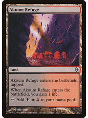 Magic: The Gathering Akoum Refuge (210) Lightly Played