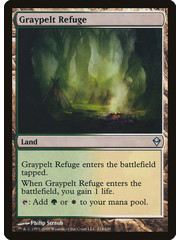Magic: The Gathering Graypelt Refuge (214) Lightly Played
