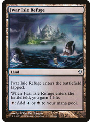Magic: The Gathering Jwar Isle Refuge (215) Lightly Played