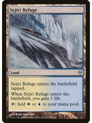 Magic: The Gathering Sejiri Refuge (224) Lightly Played
