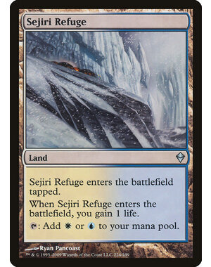 Magic: The Gathering Sejiri Refuge (224) Lightly Played