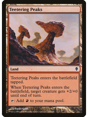 Magic: The Gathering Teetering Peaks (226) Lightly Played
