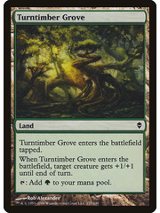 Magic: The Gathering Turntimber Grove (227) Moderately Played