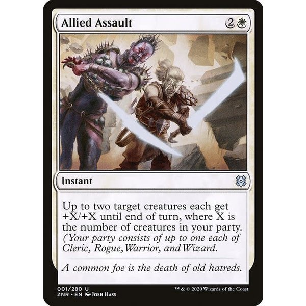 Magic: The Gathering Allied Assault (001) Lightly Played Foil