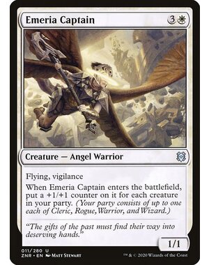 Magic: The Gathering Emeria Captain (011) Lightly Played