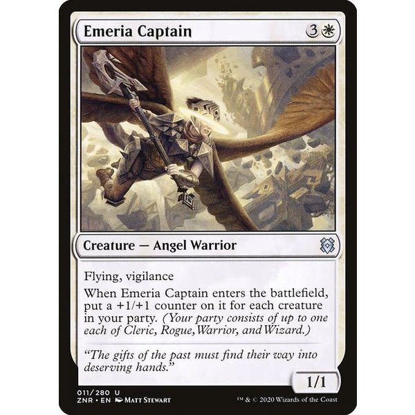 Magic: The Gathering Emeria Captain (011) Lightly Played