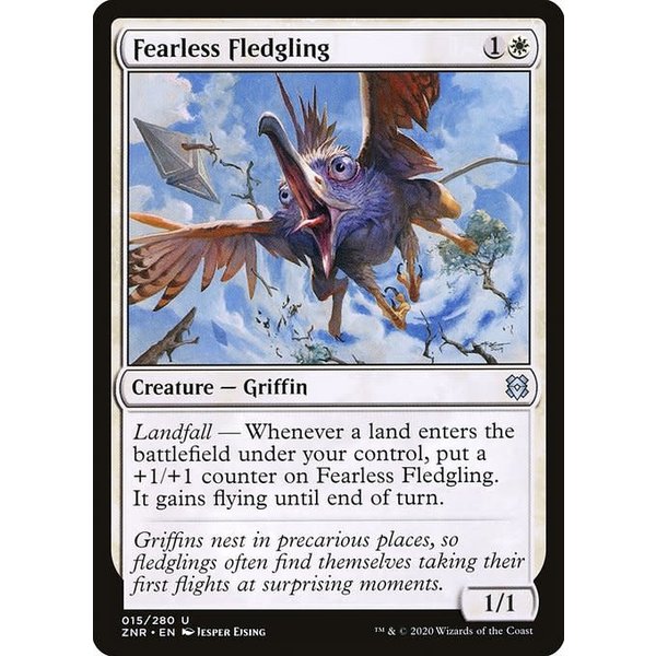 Magic: The Gathering Fearless Fledgling (015) Near Mint