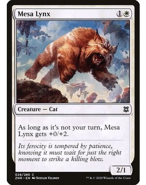 Magic: The Gathering Mesa Lynx (028) Lightly Played Foil