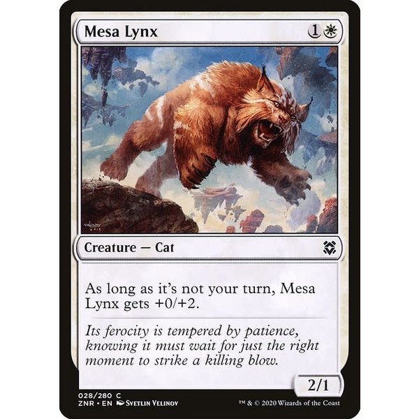 Magic: The Gathering Mesa Lynx (028) Near Mint