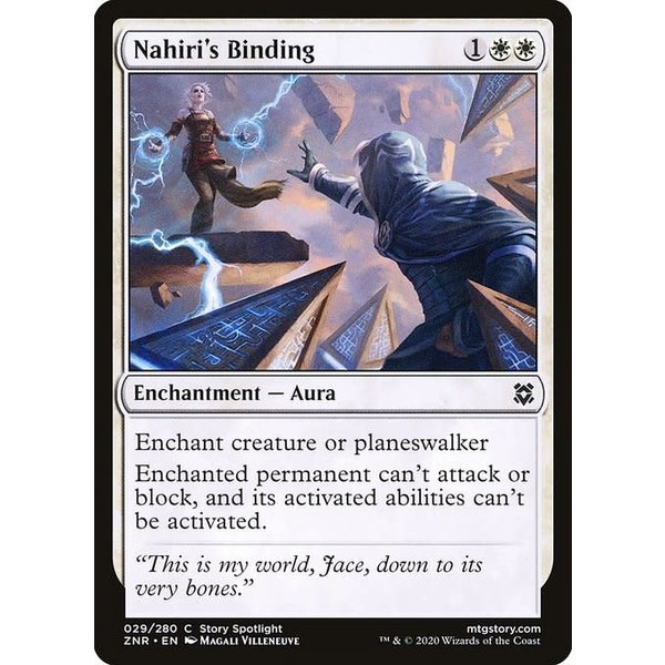 Magic: The Gathering Nahiri's Binding (029) Moderately Played Foil