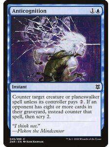 Magic: The Gathering Anticognition (045) Near Mint Foil