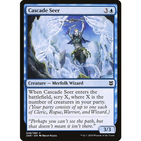 Magic: The Gathering Cascade Seer (048) Near Mint