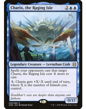 Magic: The Gathering Charix, the Raging Isle (049) Lightly Played