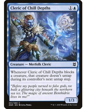 Magic: The Gathering Cleric of Chill Depths (051) Near Mint