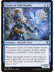 Magic: The Gathering Cleric of Chill Depths (051) Near Mint Foil