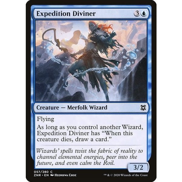 Magic: The Gathering Expedition Diviner (057) Near Mint