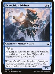 Magic: The Gathering Expedition Diviner (057) Near Mint Foil