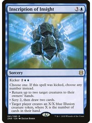 Magic: The Gathering Inscription of Insight (061) Near Mint