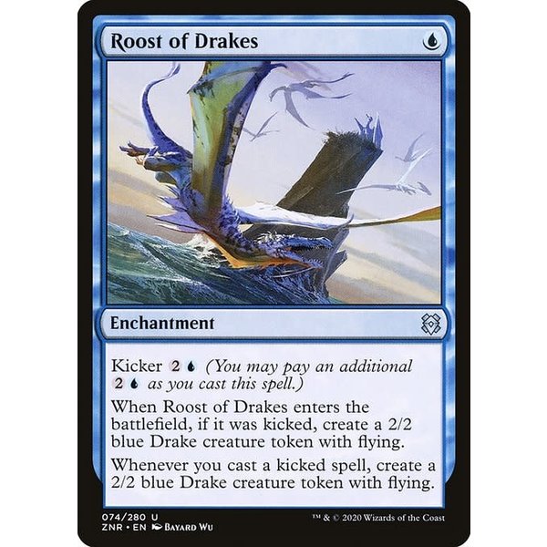 Magic: The Gathering Roost of Drakes (074) Near Mint