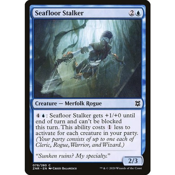 Magic: The Gathering Seafloor Stalker (078) Near Mint