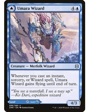 Magic: The Gathering Umara Wizard (086) Near Mint