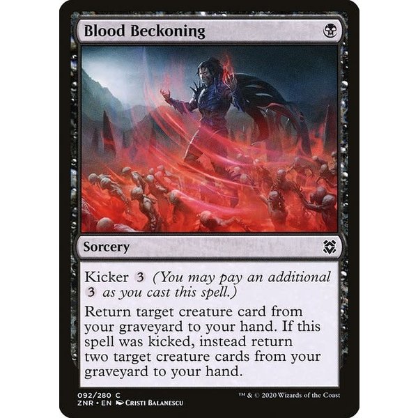 Magic: The Gathering Blood Beckoning (092) Near Mint