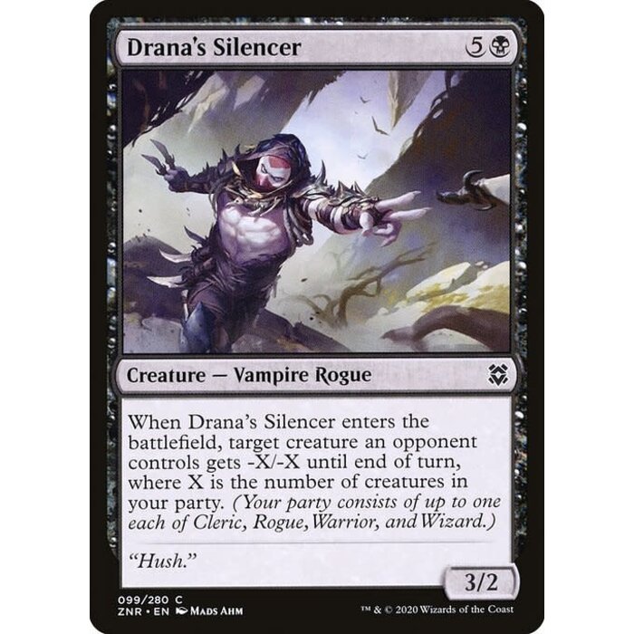 Magic: The Gathering Drana's Silencer (099) Near Mint
