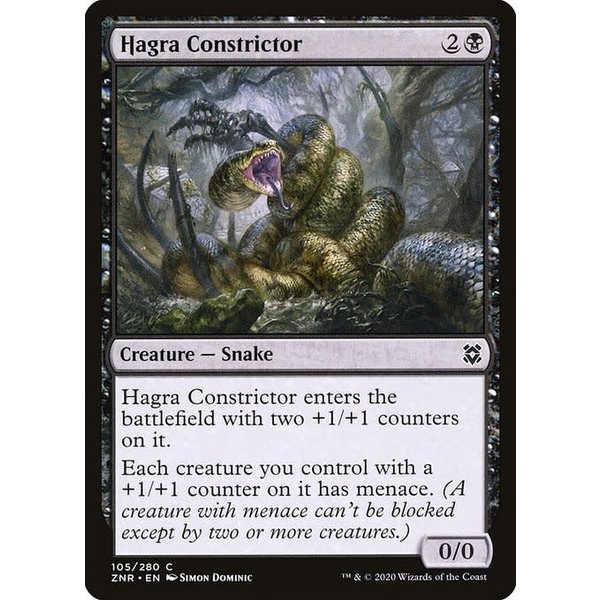 Magic: The Gathering Hagra Constrictor (105) Near Mint