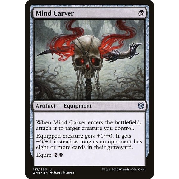 Magic: The Gathering Mind Carver (113) Near Mint