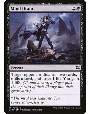 Magic: The Gathering Mind Drain (114) Near Mint Foil