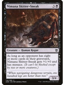 Magic: The Gathering Nimana Skitter-Sneak (116) Near Mint