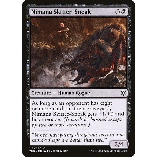 Magic: The Gathering Nimana Skitter-Sneak (116) Near Mint