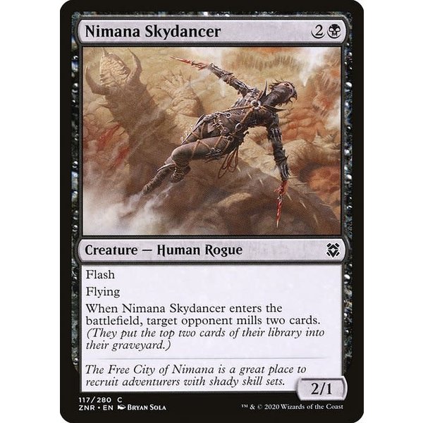 Magic: The Gathering Nimana Skydancer (117) Near Mint Foil