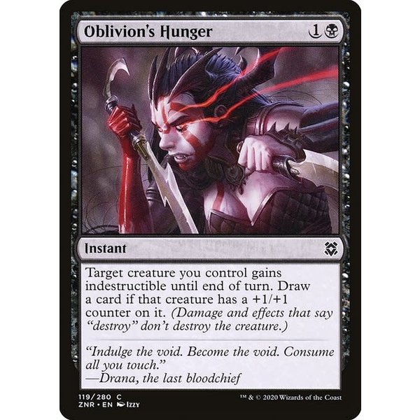 Magic: The Gathering Oblivion's Hunger (119) Near Mint Foil