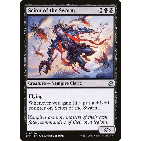 Magic: The Gathering Scion of the Swarm (121) Moderately Played Foil