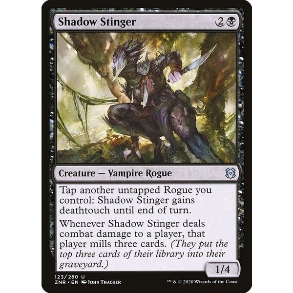 Magic: The Gathering Shadow Stinger (123) Near Mint
