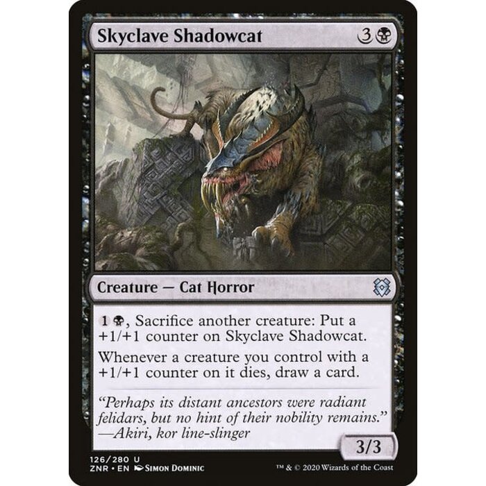 Magic: The Gathering Skyclave Shadowcat (126) Near Mint