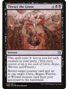 Magic: The Gathering Thwart the Grave (130) Near Mint