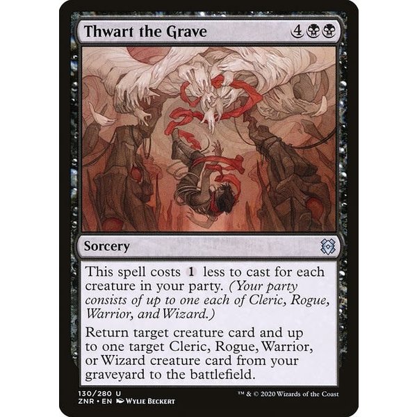 Magic: The Gathering Thwart the Grave (130) Near Mint