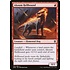 Magic: The Gathering Akoum Hellhound (133) Moderately Played Foil