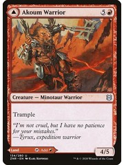 Magic: The Gathering Akoum Warrior (134) Near Mint