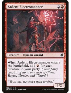 Magic: The Gathering Ardent Electromancer (135) Near Mint