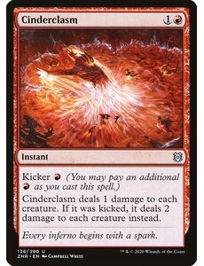 Magic: The Gathering Cinderclasm (136) Moderately Played Foil