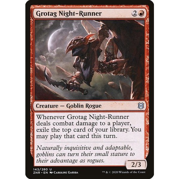Magic: The Gathering Grotag Night-Runner (143) Near Mint