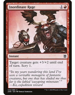 Magic: The Gathering Inordinate Rage (144) Near Mint Foil