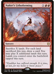 Magic: The Gathering Nahiri's Lithoforming (151) Near Mint