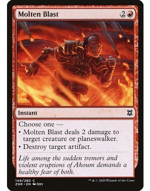 Magic: The Gathering Molten Blast (149) Lightly Played Foil