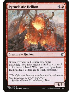 Magic: The Gathering Pyroclastic Hellion (152) Near Mint Foil